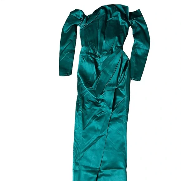 House of CB ‘Sienna’ Emerald Green Dress New-Size XS *RARE - Picture 5 of 9